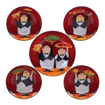 Certified International Waiters 5 pc Pasta Serving Bowl Set