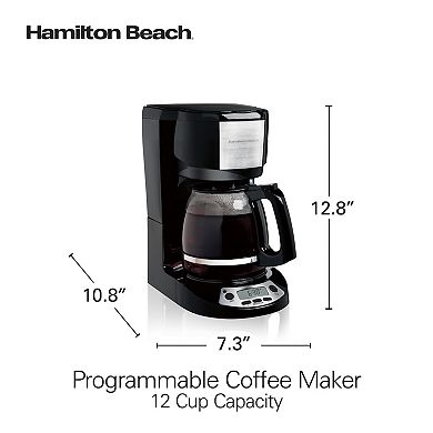 Hamilton Beach 12-Cup Programmable Coffee Maker