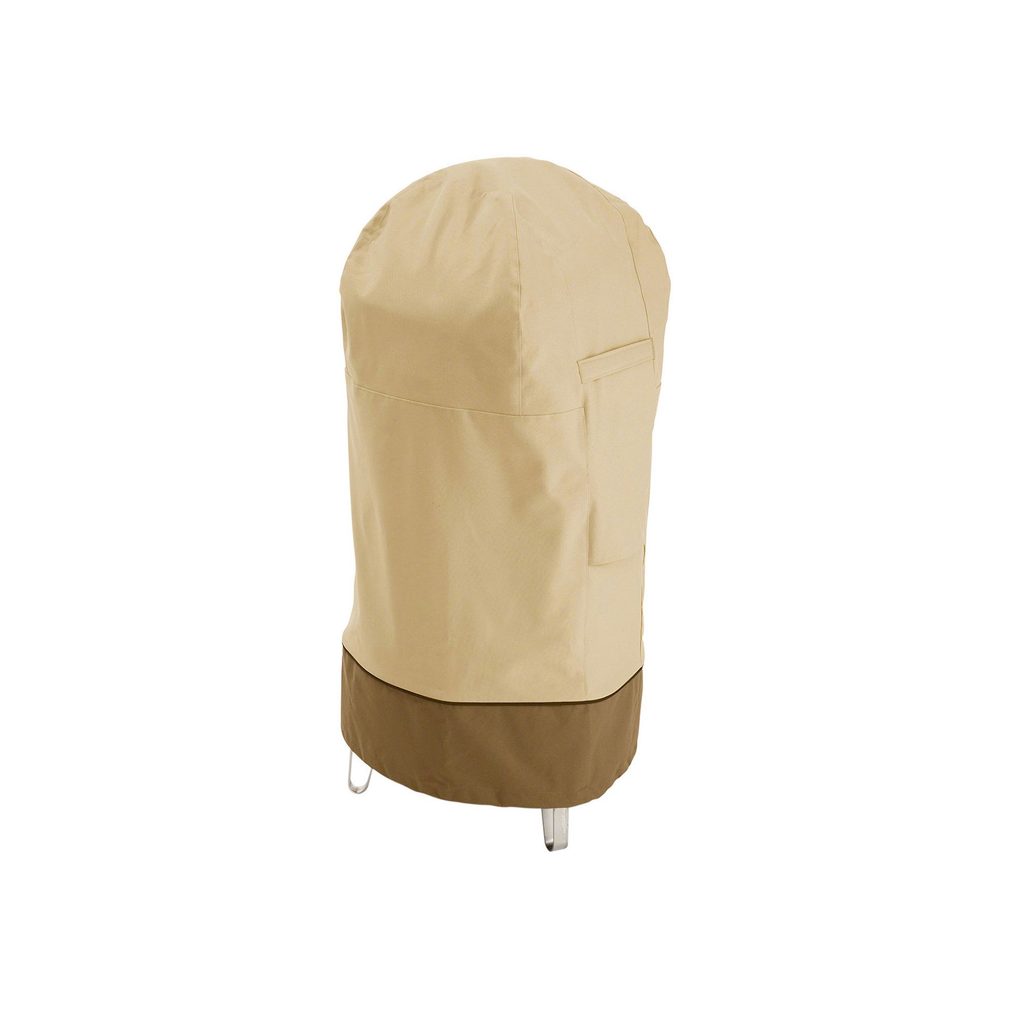 Classic Accessories Veranda Round Smoker Cover, Beige