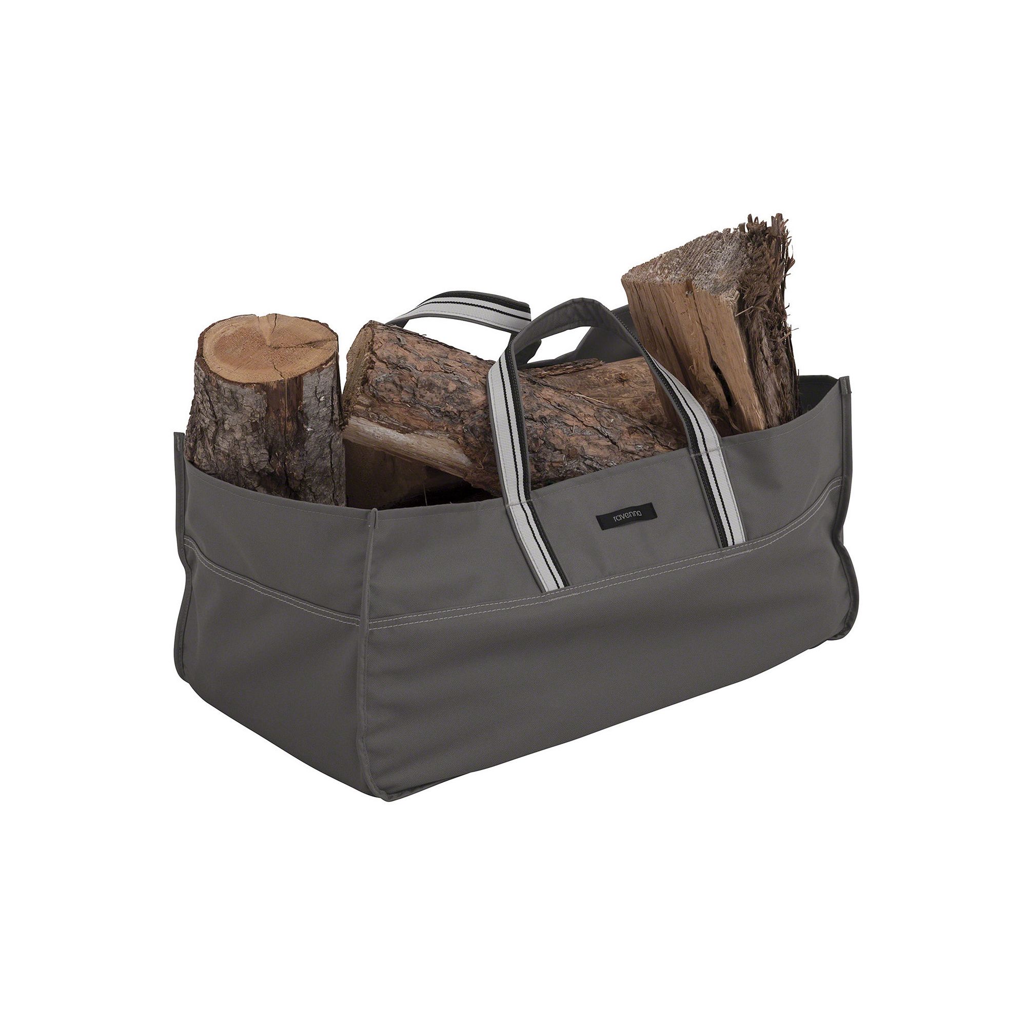 Classic Accessories Ravenna Jumbo Log Carrier, Dark Brown