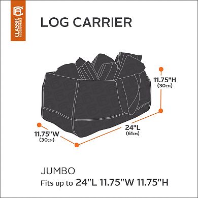 Classic Accessories Ravenna Jumbo Log Carrier