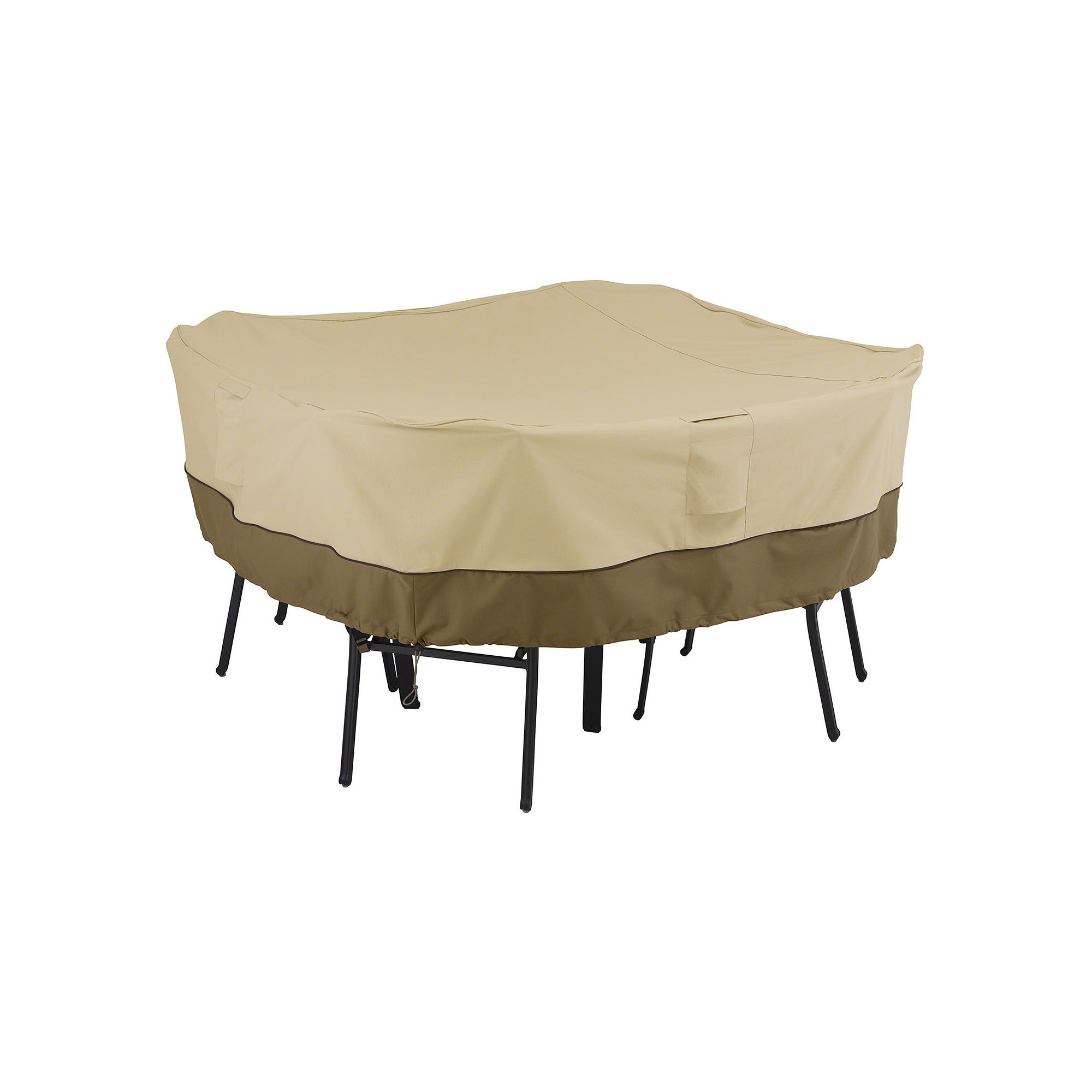 Classic Accessories Veranda Water Repellant Medium Square Patio Table & Cha