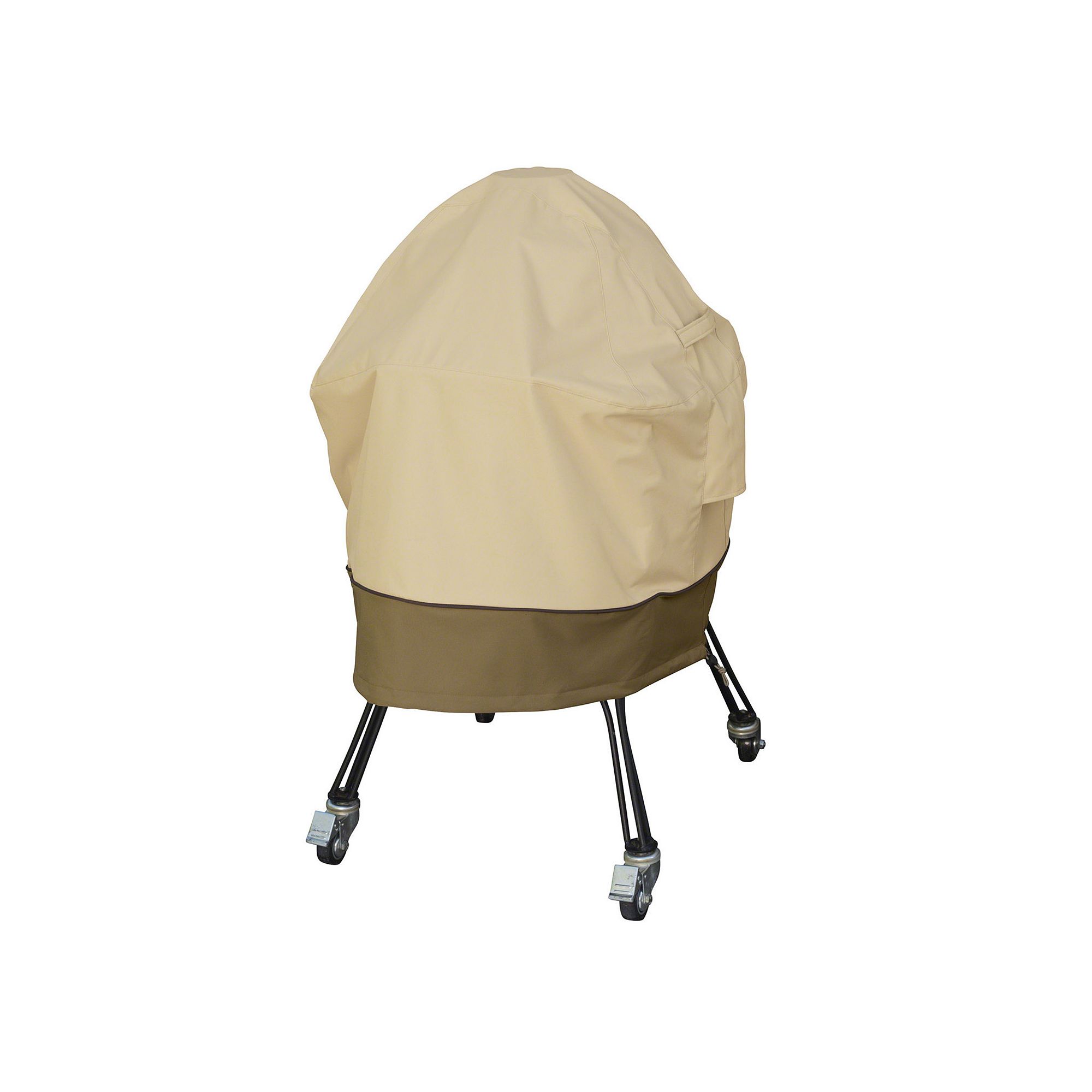 Classic Accessories Veranda Large Big Green Egg BBQ Grill Cover, Beige