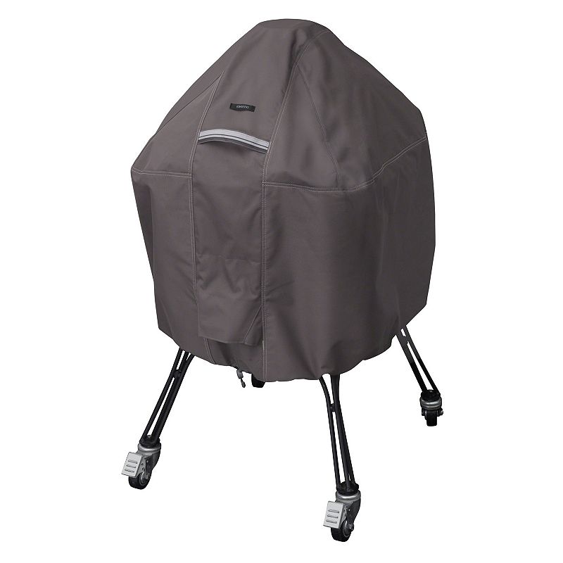 Classic Accessories Ravenna Large Kamado Ceramic Grill Cover, Grey