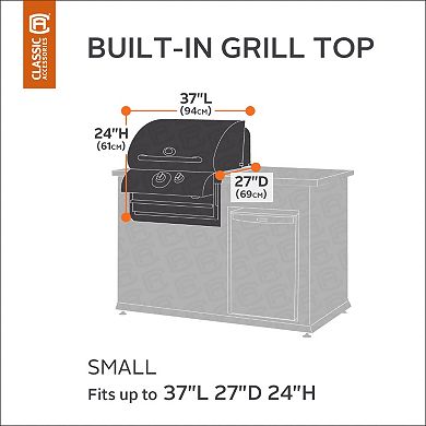 Classic Accessories Ravenna Patio Small Built-in Grill Top Cover