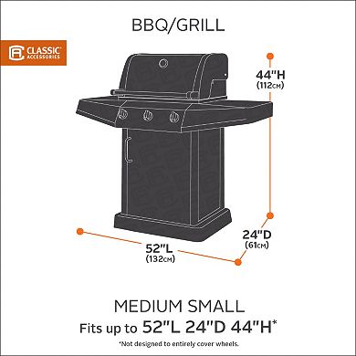 Classic Accessories Ravenna Patio Small Medium Grill Cover