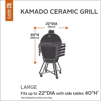 Classic Accessories Ravenna Kamado Large Grill Cover