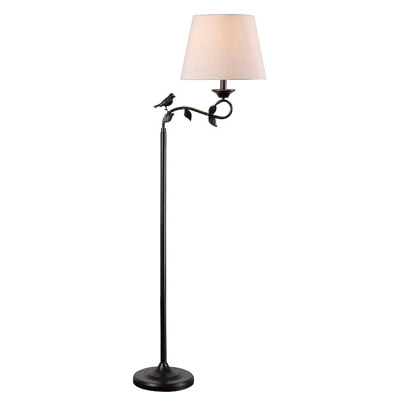 33793215 Kenroy Home Birdsong Swing Arm Floor Lamp, Clrs sku 33793215