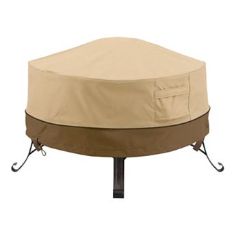 Classic Accessories Veranda Small Round Fire Pit Cover Full Coverage
