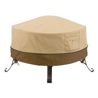 Classic Accessories Veranda Large Round Fire Pit Cover Full Coverage