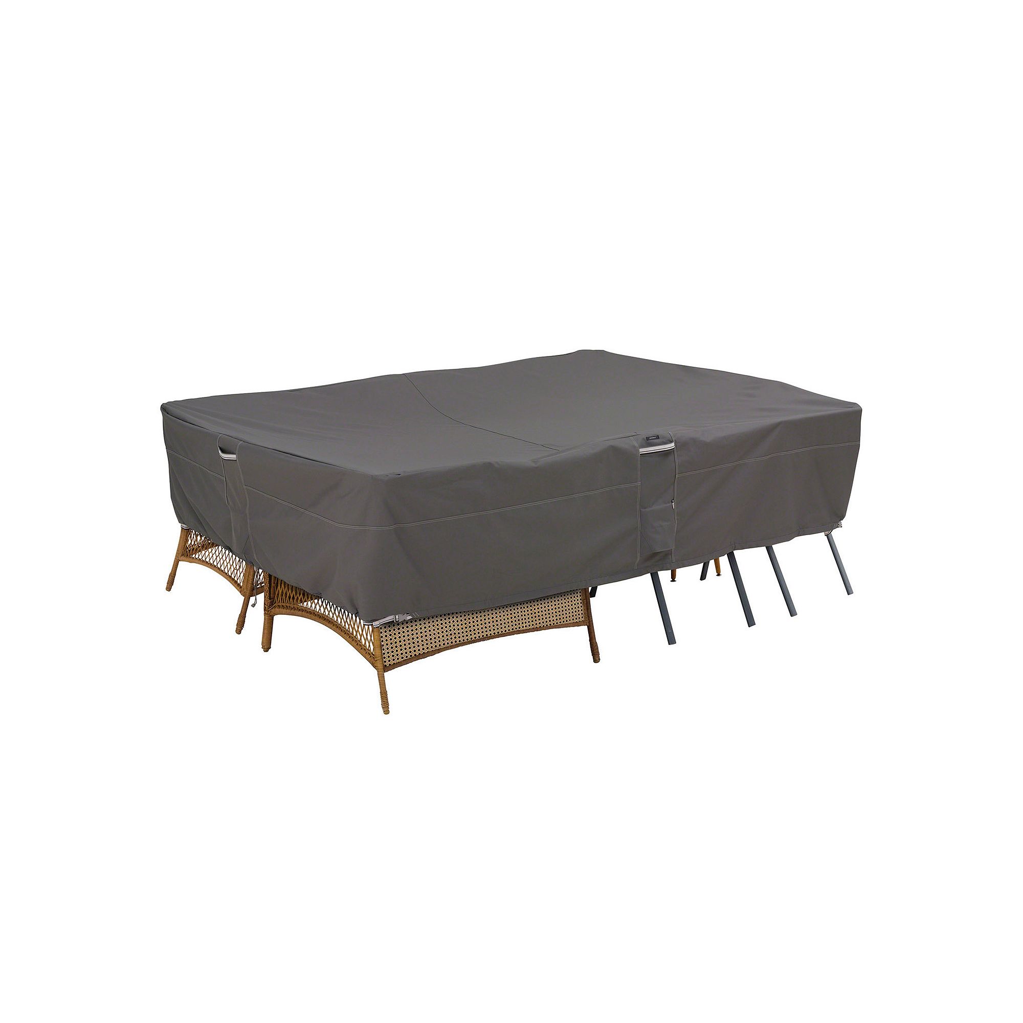 Classic Accessories Ravenna Patio Furniture Set Cover, Brown