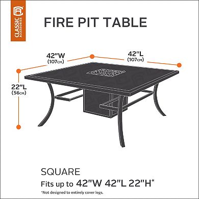 Classic Accessories Ravenna Fire Pit Cover