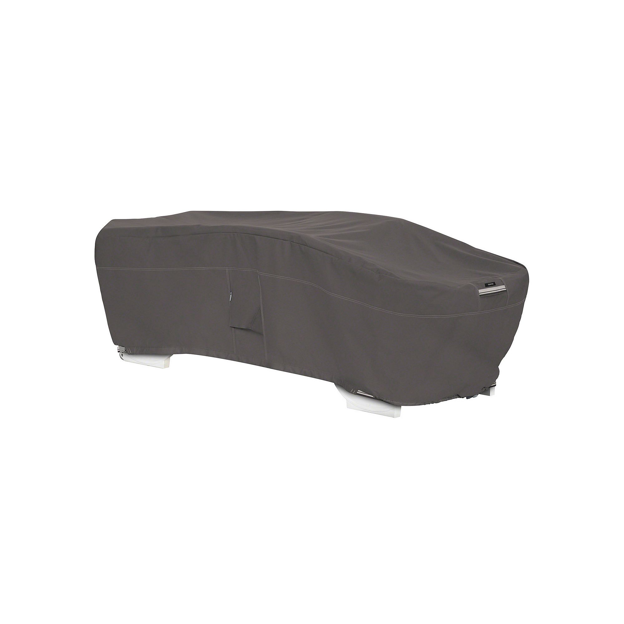 Classic Accessories Ravenna 2-Chair Chaise Cover, Brown