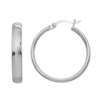 Sterling Silver Hoop Earrings