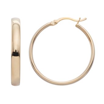 Sterling Silver Hoop Earrings