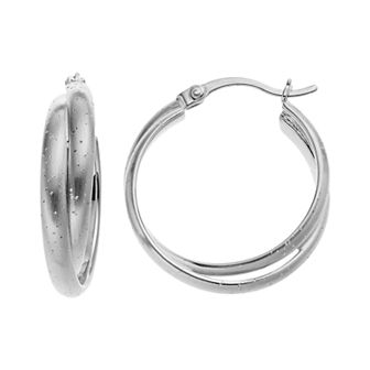 Sterling Silver Hoop Earrings