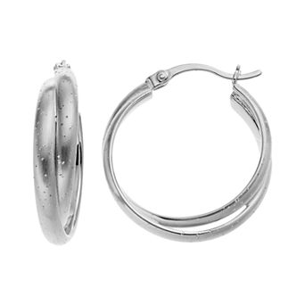 Sterling Silver Hoop Earrings