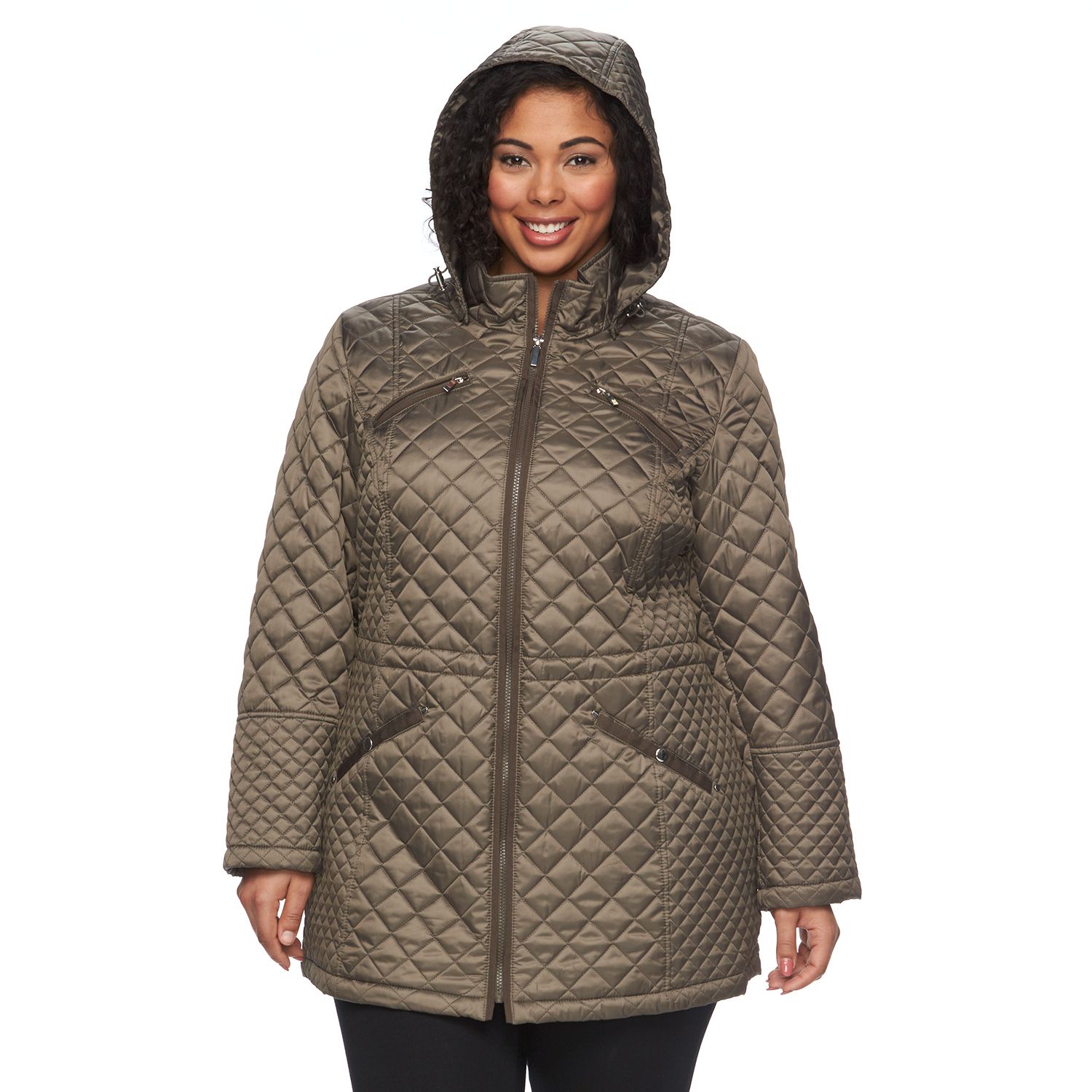 women's plus size coats at kohl's