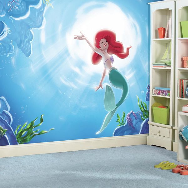 Disney Princess The Little Mermaid Part Of Your World Xl 7 Piece Mural Wall Decal