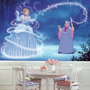 Disney Princess Cinderella Magic XL 7 pc Mural Wall Decal