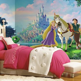 Disney Princess Tangled XL 7 pc Mural Wall Decal