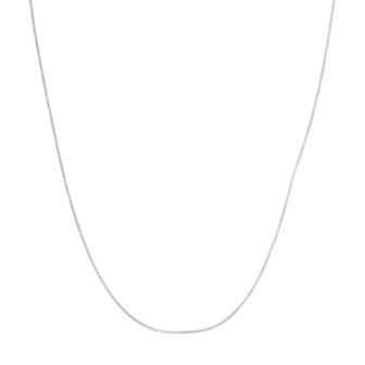 Jordan Blue 10k Gold Adjustable Box Chain Necklace - 22 in