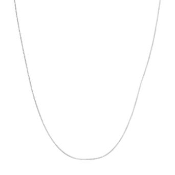 Jordan Blue 10k Gold Adjustable Box Chain Necklace - 22 in