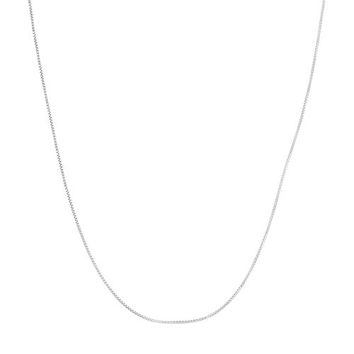 10k Gold Adjustable Box Chain Necklace - 22 in.