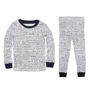 Baby Boy Burt's Bees Baby Organic Print Pajama Set