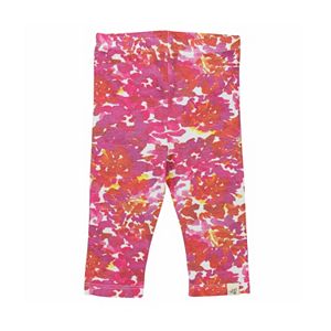 Baby Girl Burt's Bees Baby Organic Floral Capri Leggings