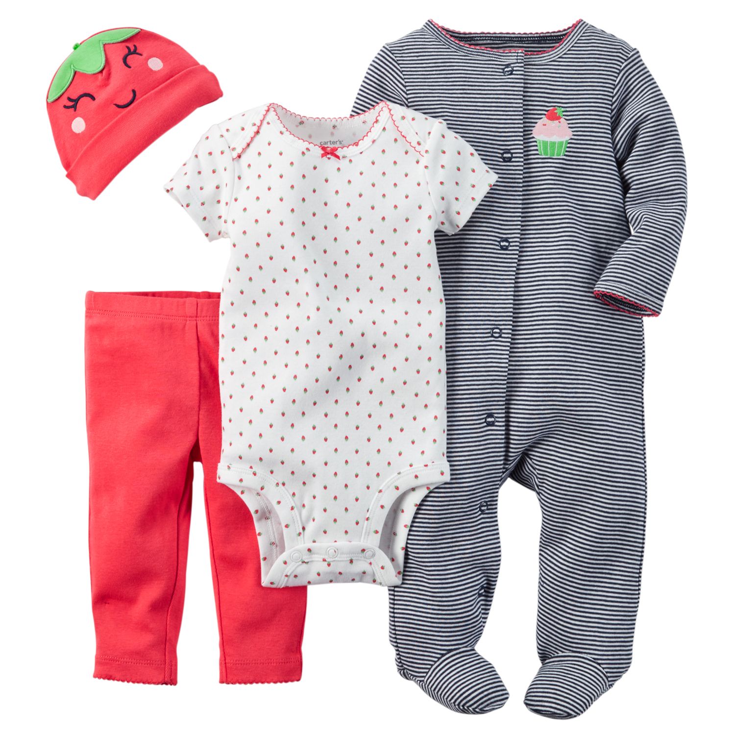 Baby Girl Carter's 4-pc. Layette Set