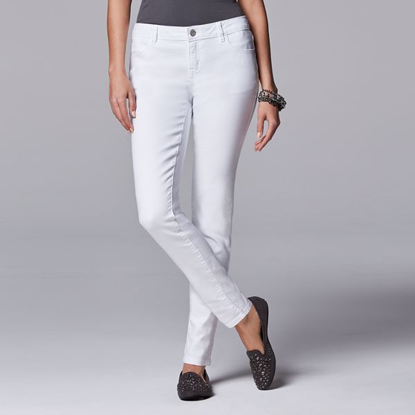 Kohls womens 2024 white jeans