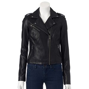 Women's Levi's Classic Faux-Leather Motorcycle Jacket