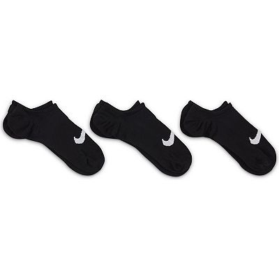 Women's Nike 3-Pack Everyday Plus Lightweight Training Footie Socks