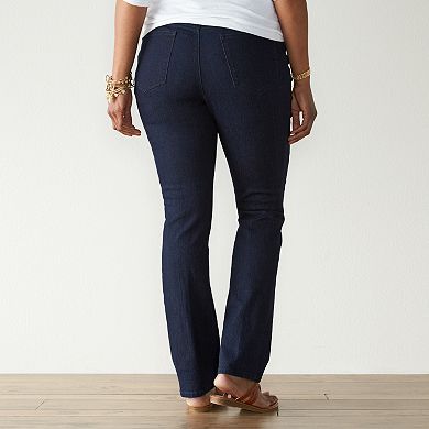 Plus Size Sonoma Goods For Life® Slim Bootcut Jeans