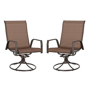 SONOMA Goods for Life™ Coronado Swivel Sling Patio Chair 2-piece Set