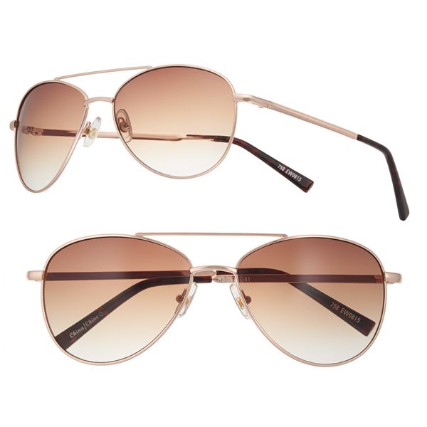 Women's SO® Gradient Aviator Sunglasses