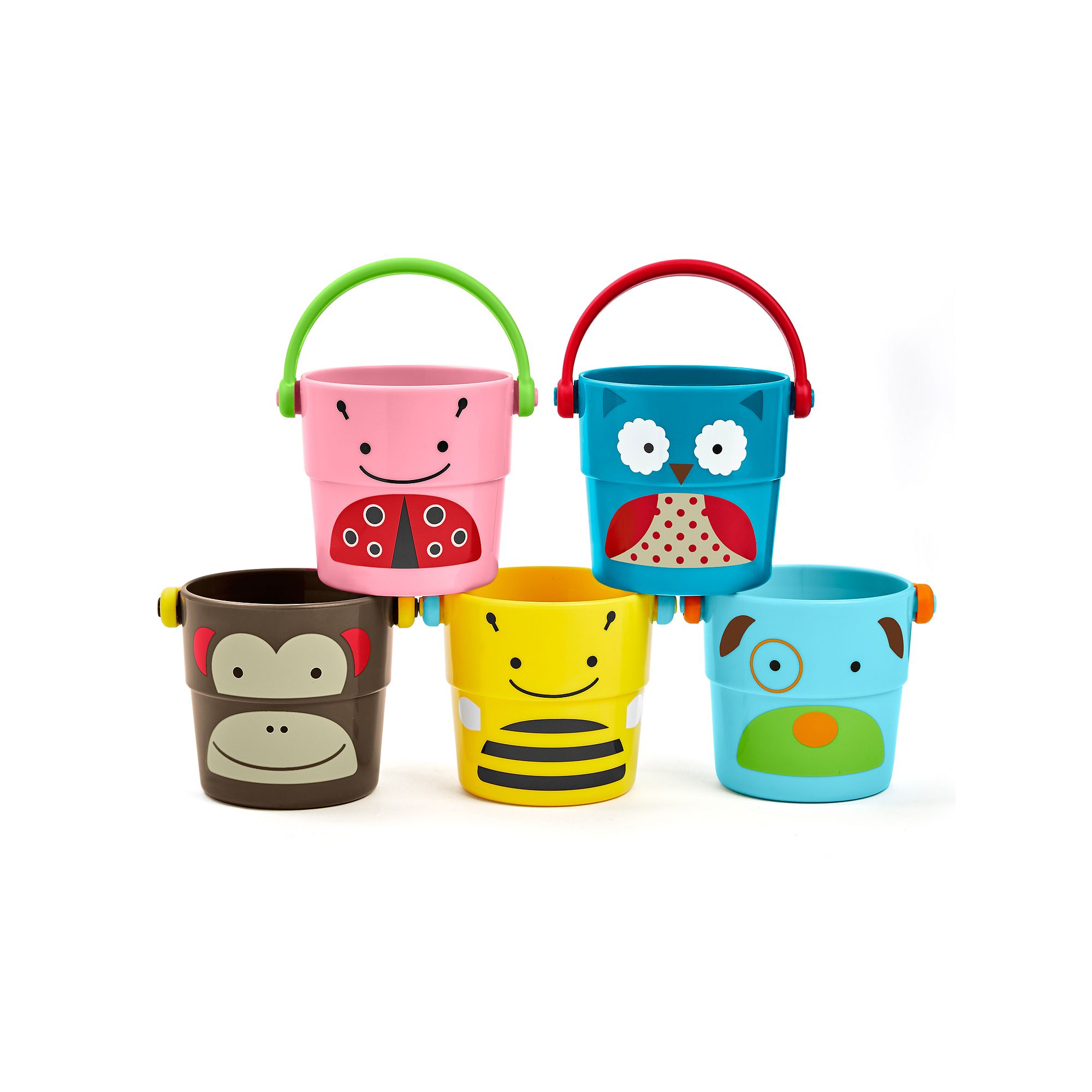 Skip Hop Zoo 5-pc. Stack & Pour Buckets