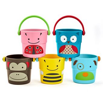 Skip Hop Zoo 5 pc Stack & Pour Buckets