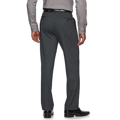 Men's Apt. 9® Knit Slim-Fit Charcoal Heather Suit Pants