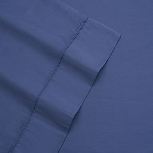 Grand Collection Hemstitch Solid 325 Thread Count Sheet Set