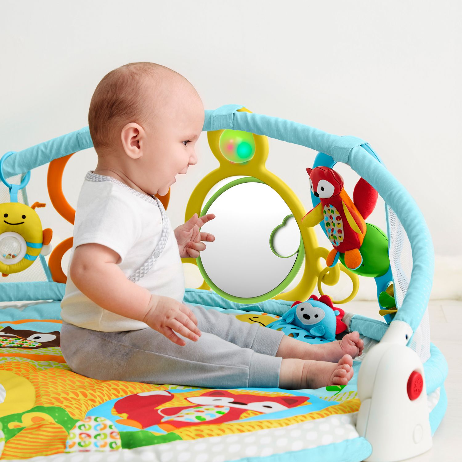 skip hop explore & more amazing arch baby play mat activity gym