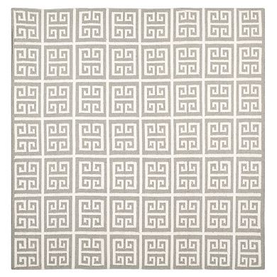 Safavieh Dhurries Greek Key Handwoven Flatweave Wool Rug