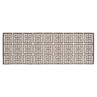 Safavieh Dhurries Greek Key Handwoven Flatweave Wool Rug