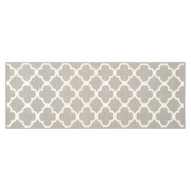 Safavieh Dhurries Elegant Quatrefoil Handwoven Flatweave Wool Rug