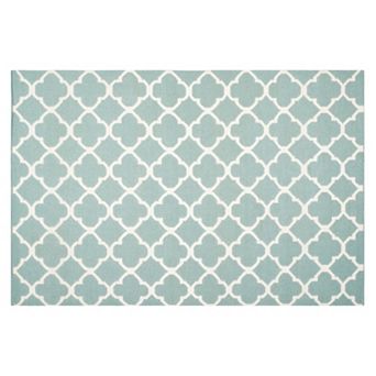 Safavieh Dhurries Elegant Quatrefoil Handwoven Flatweave Wool Rug
