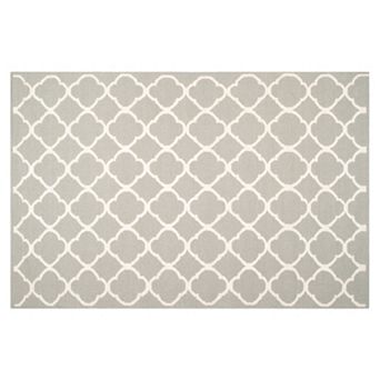 Safavieh Dhurries Elegant Quatrefoil Handwoven Flatweave Wool Rug