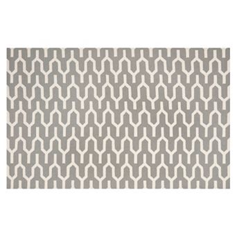 Safavieh Dhurries Wishbone Handwoven Flatweave Wool Rug