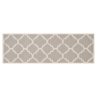 Safavieh Dhurries Tiled Quatrefoil Handwoven Flatweave Wool Rug