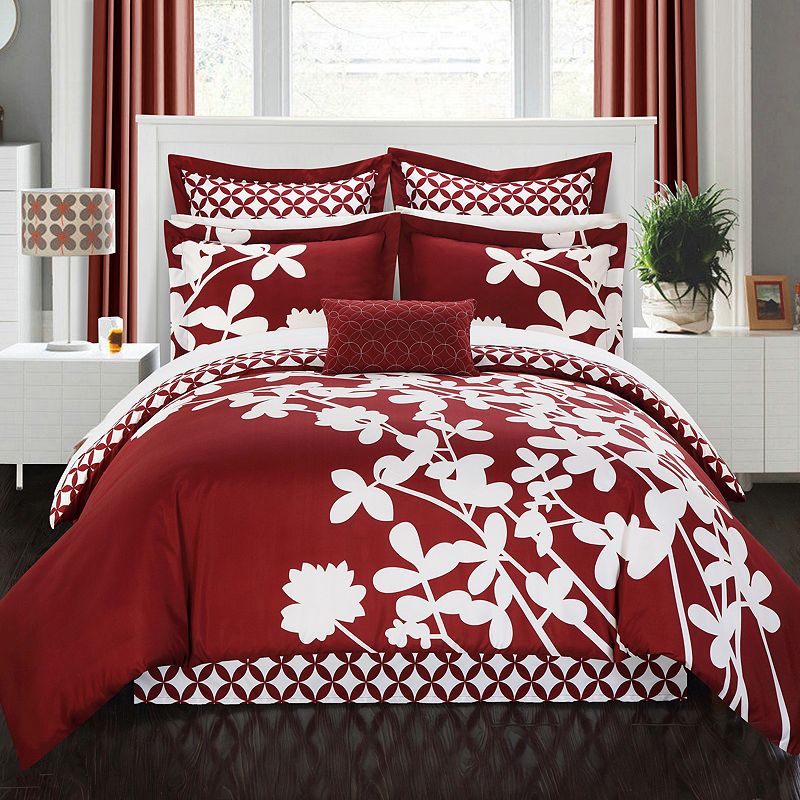 Chic Home Iris 7-Pc Queen Comforter Set Bedding
